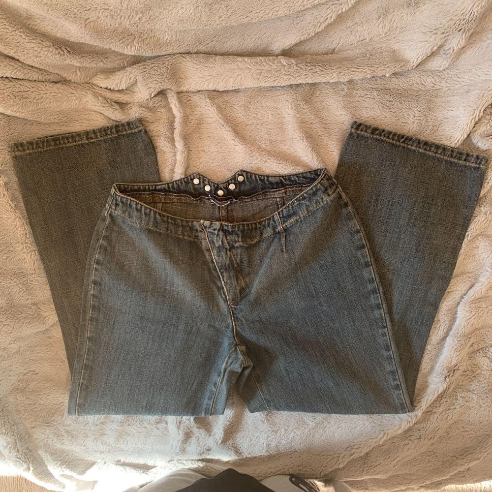 Max & Co. Rare Distressed Cropped Jeans Size 4